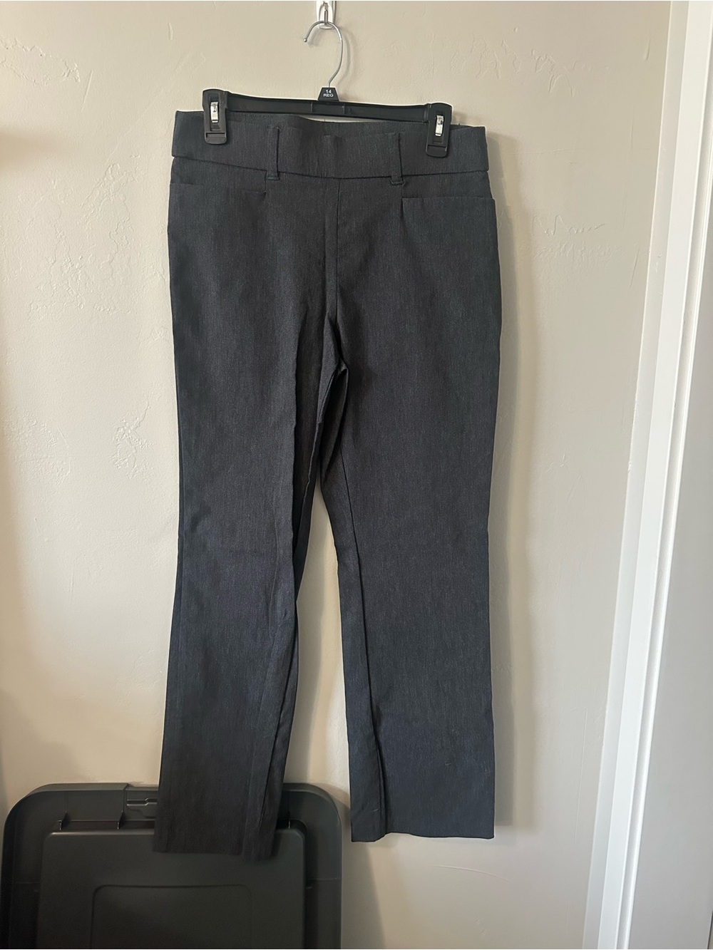 Classic Black Boot-Cut Pants - Women's